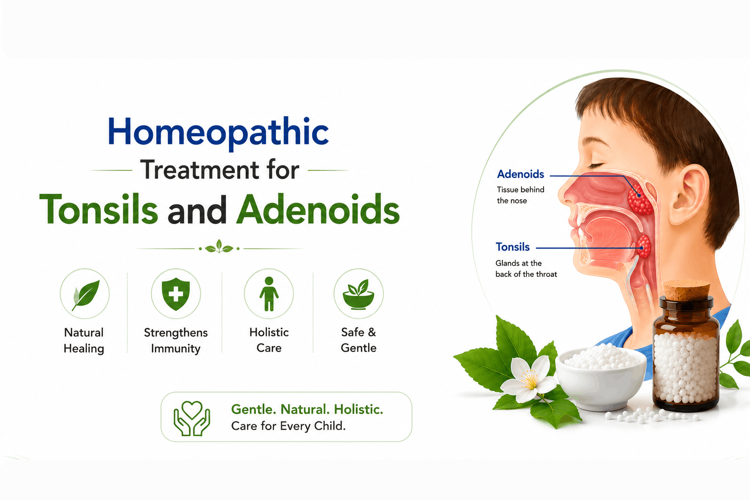 You are currently viewing Homeopathic Treatment for Tonsils and Adenoids in Moshi: Symptoms, Causes & Natural Management Guide