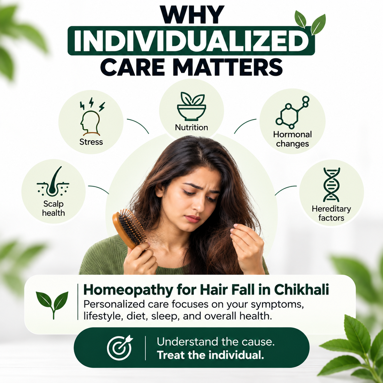 Homeopathy for Hair Fall in Chikhali